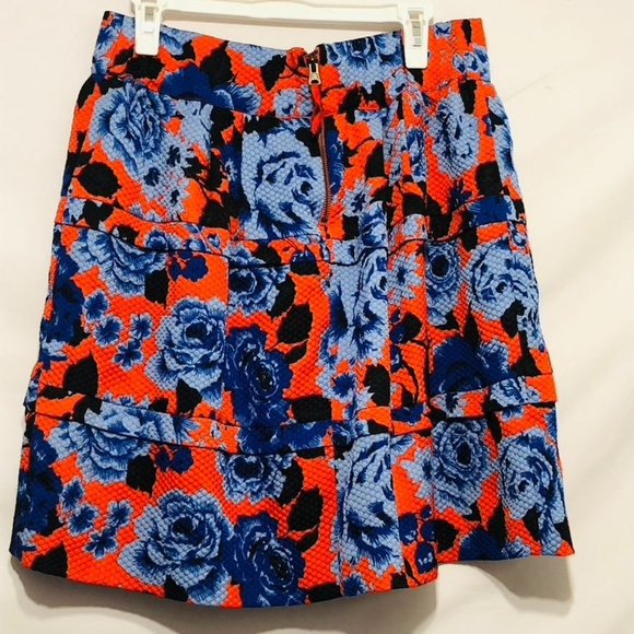 Anthropologie HD in Paris Circle Skirt Floral Size Large - Picture 2 of 8